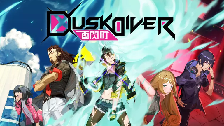 Dusk Diver artwork featuring Yumo, Leo, Le Viada, Liu Yasha, and Bahet
