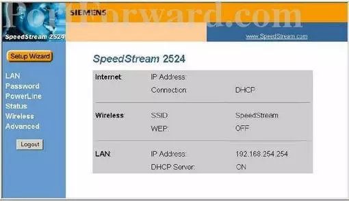 Efficient-Siemens Speedstream-2524
