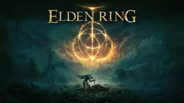Elden Ring game art showing character with a sword.