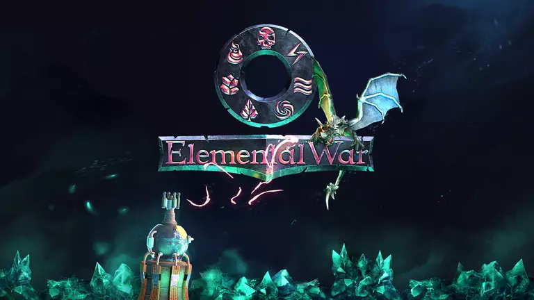 Elemental War game cover artwork