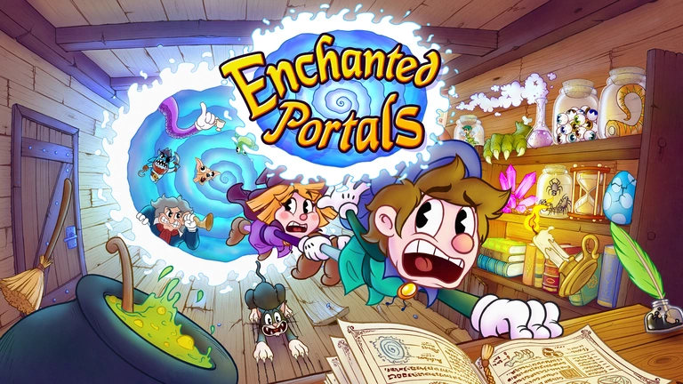 Enchanted Portals game cover artwork