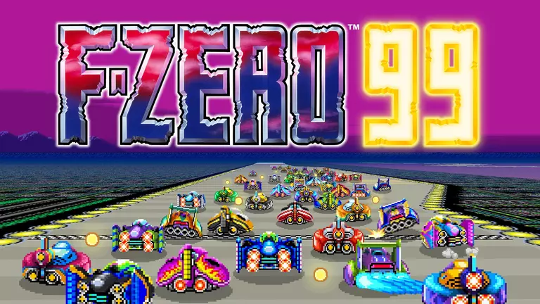 F-ZERO 99 game cover artwork