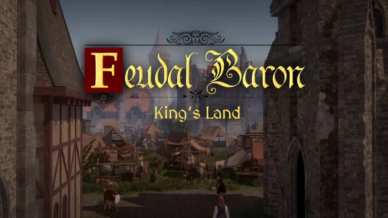 Feudal Baron: King's Land view of the town