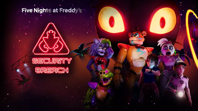 Five Nights at Freddy's: Security Breach game cover artwork