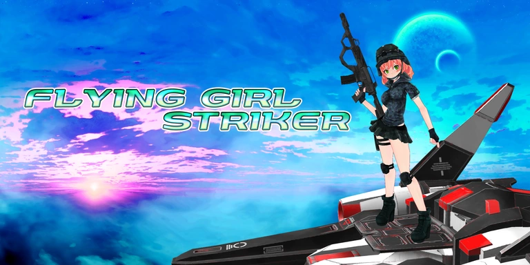 flying girl striker header