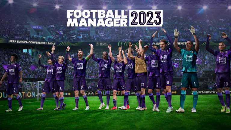 Football Manager 2023 game cover artwork
