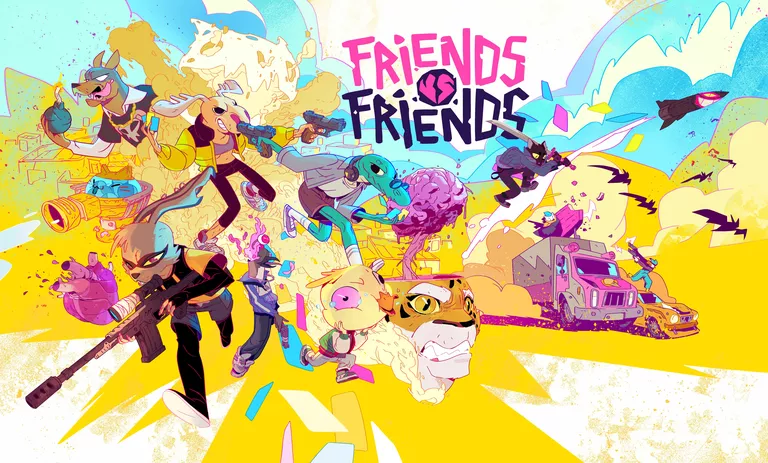 Friends vs Friends game cover artwork