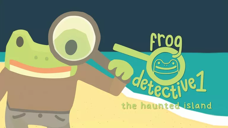 Frog Detective 1: The Haunted Island game cover artwork