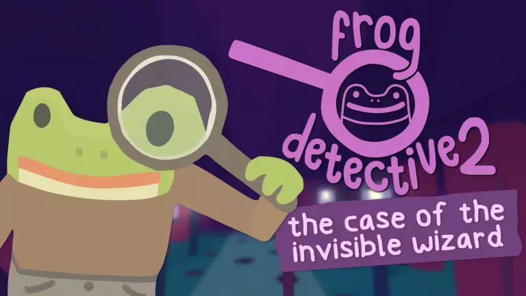 Frog Detective 2: The Case of the Invisible Wizard game cover artwork