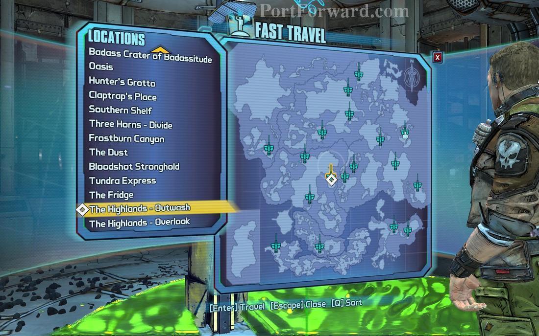 Borderlands 2 natural selection annex где находится