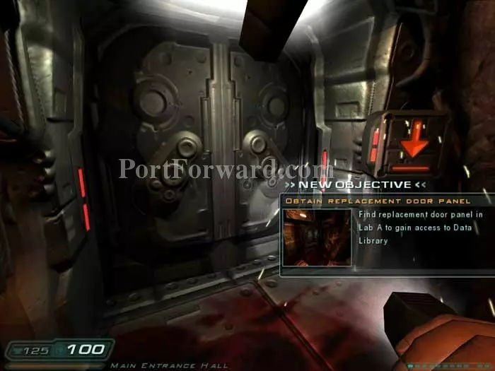 Doom 3 Walkthrough Central Processing, Doom 3 How To Open Storage Lockers On Startup