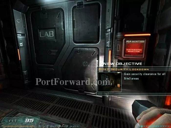 Doom 3 Walkthrough Site, Doom 3 How To Open Storage Lockers On Startup