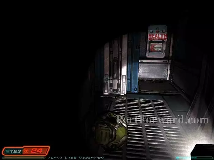 Doom 3 Walkthrough Alpha Labs Sector 1, Doom 3 How To Open Storage Lockers On Startup