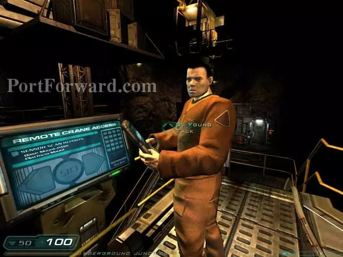 Doom 3 Walkthrough Mars City Underground, Doom 3 How To Open Storage Lockers On Pc