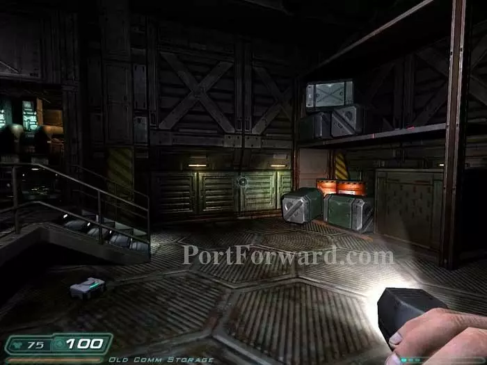 Doom 3 Walkthrough Mars City Underground, Doom 3 How To Open Storage Lockers
