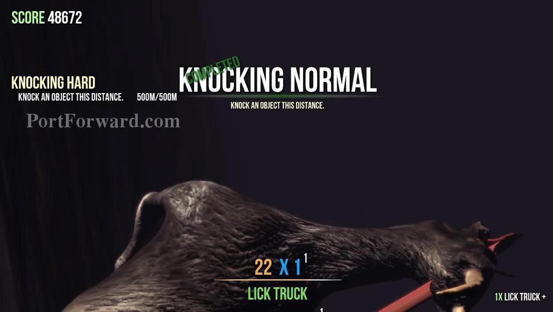 Goat Simulator Walkthrough Knocking Easy - Medium - Hard