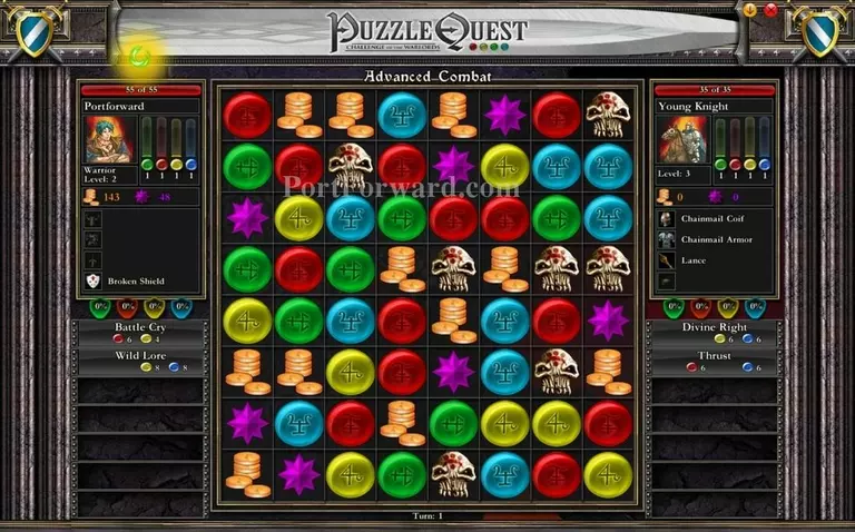 Puzzle Quest Walkthrough - Puzzle Quest 45