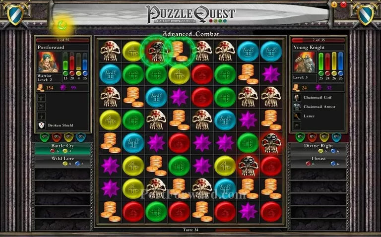 Puzzle Quest Walkthrough - Puzzle Quest 54