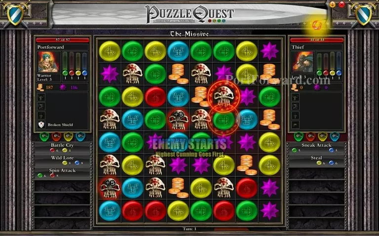 Puzzle Quest Walkthrough - Puzzle Quest 62