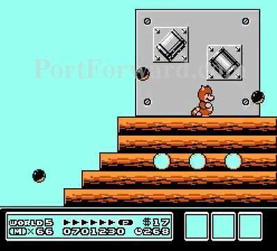 Super Mario Bros 3 Walkthrough World 5: Sky Land - The Sky