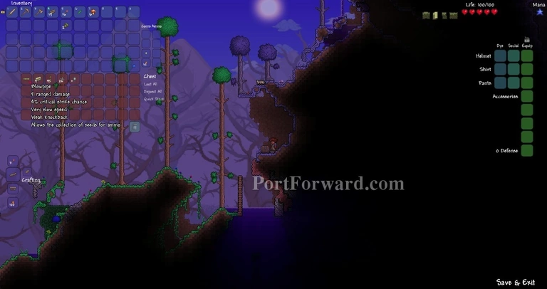 Terraria Walkthrough Ores & Explanation of Bosses