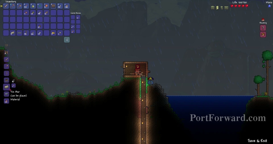 Terraria Walkthrough Moving down in the world