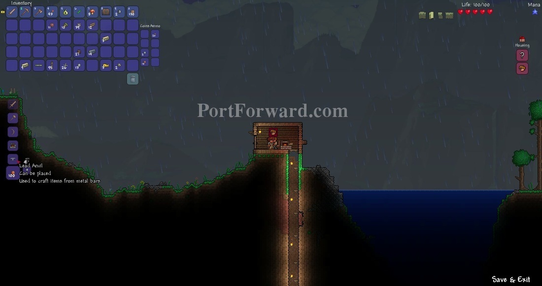 Terraria Walkthrough Moving down in the world