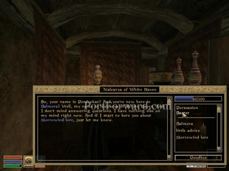 The Elder Scrolls III: Morrowind Walkthrough The Beginning