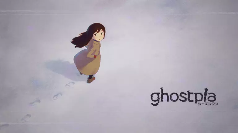 Ghostpia Season One cover artwork featuring Sayako