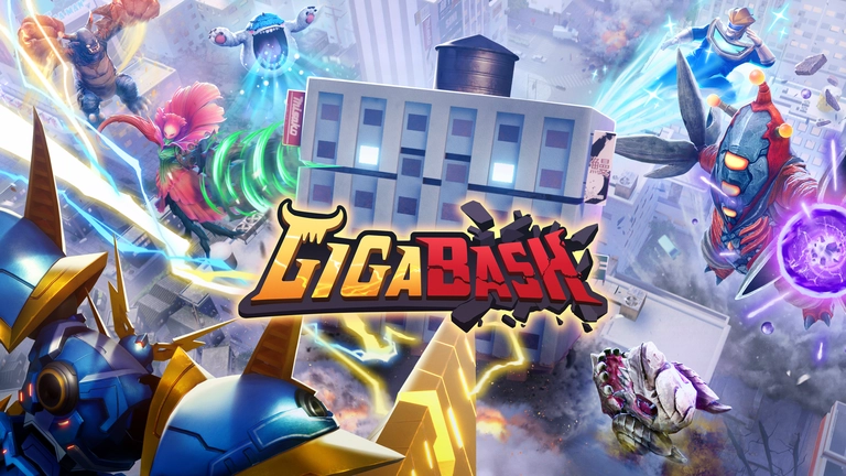 GigaBash game cover artwork