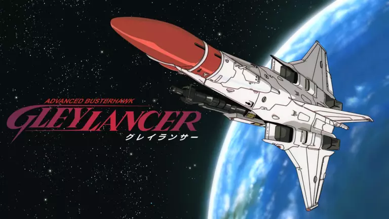 Gleylancer game art showing a spaceship. 