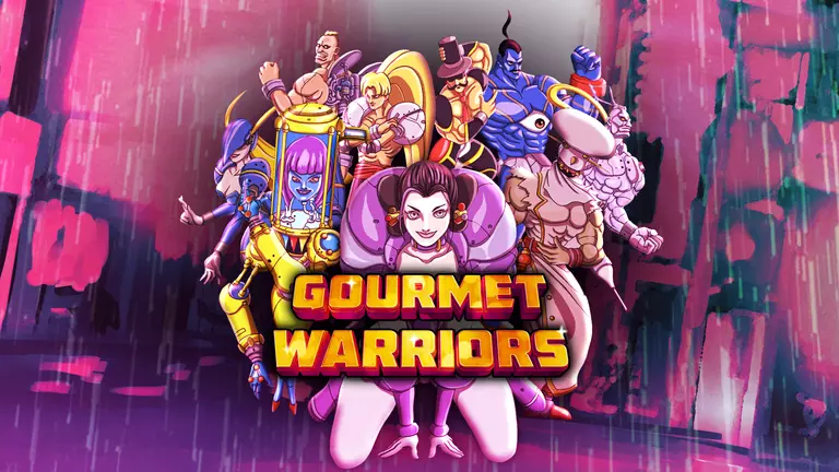 Gourmet Warriors game cover artwork