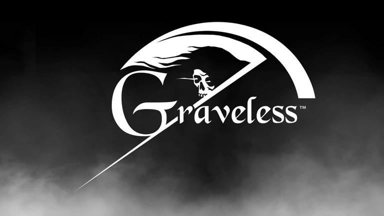 Graveless game logo artwork