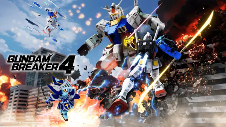 Gundam Breaker 4 game cover artwork