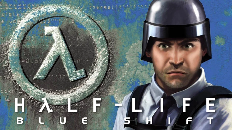 Half-Life: Blue Shift game artwork featuring Barney Calhoun