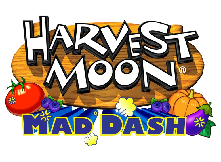 harvest moon mad dash logo