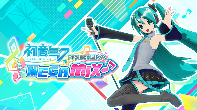 Hatsune Miku: Project DIVA Mega Mix game cover artwork