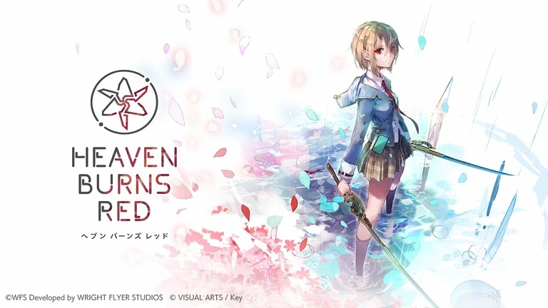 Heaven Burns Red game artwork featuring Ruka Kayamori