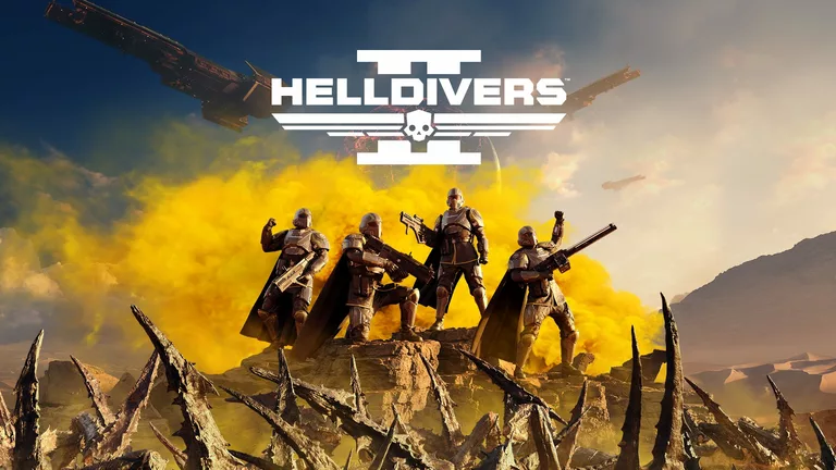 Helldivers 2 game cover artwork