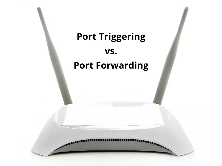 Router port triggering vs. port forwarding