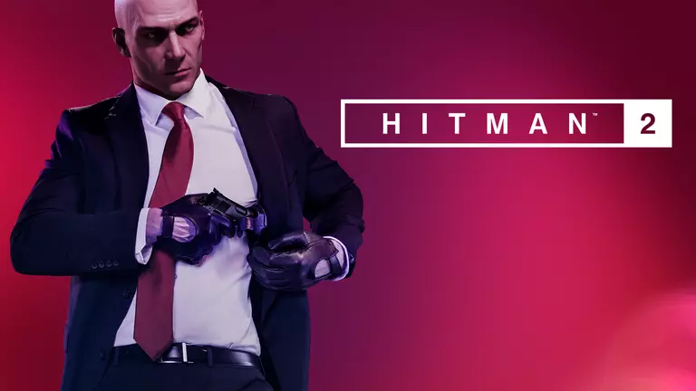 Hitman 2 cover featuring Agent 47