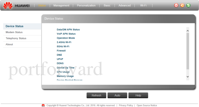 Simple Huawei B2338 168 Router Port Forwarding Instructions