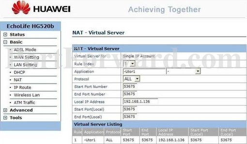 Configurar Router Huawei Echolife Hg520s Wifi