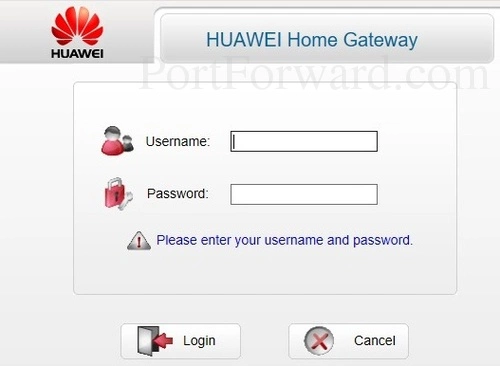Huawei HG658 Login