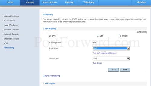 open tool port test the to on Huawei How port open HG659 a