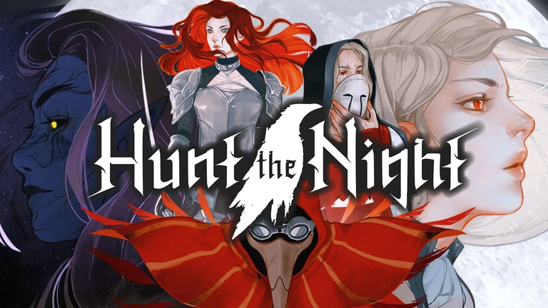 Hunt the Night characters with masks.