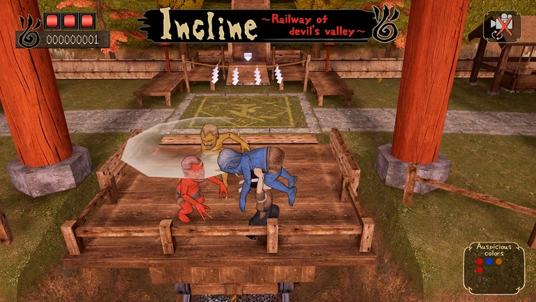 Incline: Railway of Devil's Valley game screenshot with logo