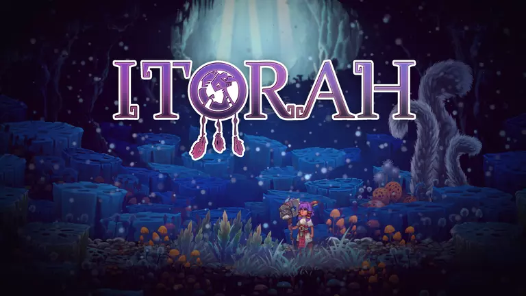 Itorah game artwork showing the heroine Itorah standing somewhere in Nahucan