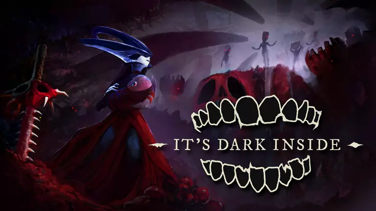 It's Dark Inside game cover artwork
