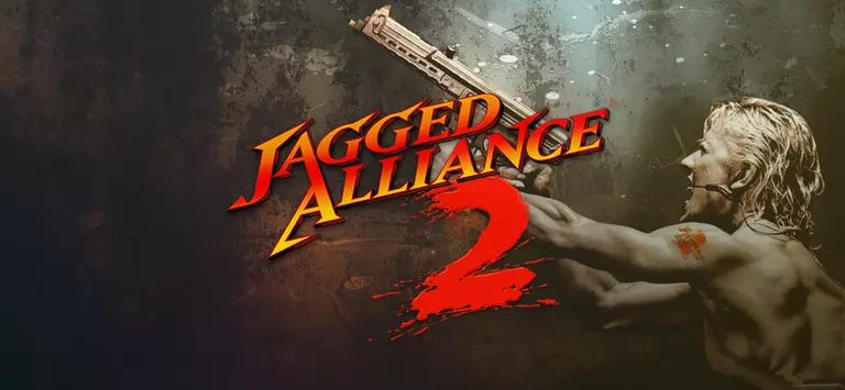 Jagged Alliance 2 player holding a weapon.